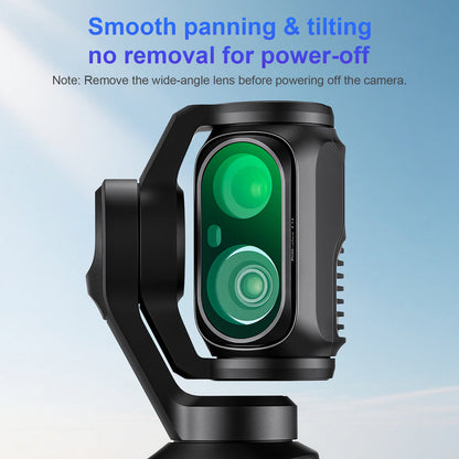 Haoge Magnetic Filter Kit for Insta360 Luna Ultra,Includes CPL Polarizer,Black Mist 1/4Filter,Variable ND Filter ND2-32(3-Pack)