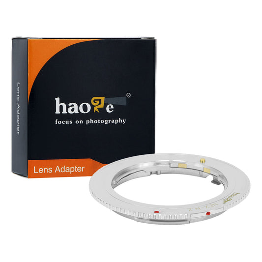 Haoge Manual Lens Mount Adapter for Sony E Mount Lens to Nikon Z Mount Camera Such as Z6 Z7 Z50