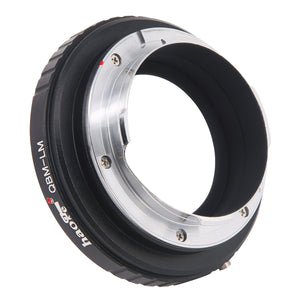 Haoge Lens Adapter for Rollei 35 SL35 QBM Quick Bayonet Mount Lens to Leica M-mount Camera such as M240, M262, M3, M2, M1, M4, M5, CL, M6, MP, M7, M8, M9, M9-P, M Monochrom, M-E, M, M-P, M10, M-A