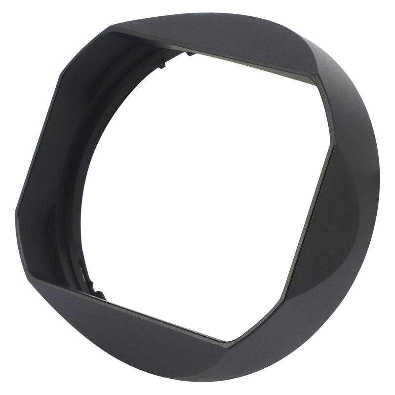 Haoge Bayonet Square Metal Lens Hood for Sony FE 50mm F1.4 GM Lens Shade with Metal Cap (SEL50F14GM)