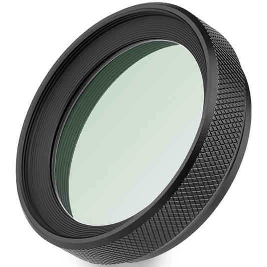 Haoge LUV-X54B Metal Lens Hood with MC UV Protection Multicoated Ultraviolet Lens Filter for Fujifilm Fuji X100V Camera Black