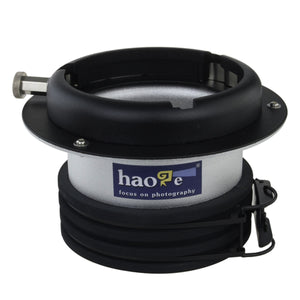 Haoge Profoto to Bowens Mount Speedring Ring Adapter Converter for Studio Light Strobe Flash