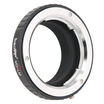 Haoge Lens Mount Adapter for Minolta MD mount Lens to Leica M-mount Camera such as M240, M240P, M262, M3, M2, M1, M4, M5, CL, M6, MP, M7, M8, M9, M9-P, M Monochrom, M-E, M, M-P, M10, M-A