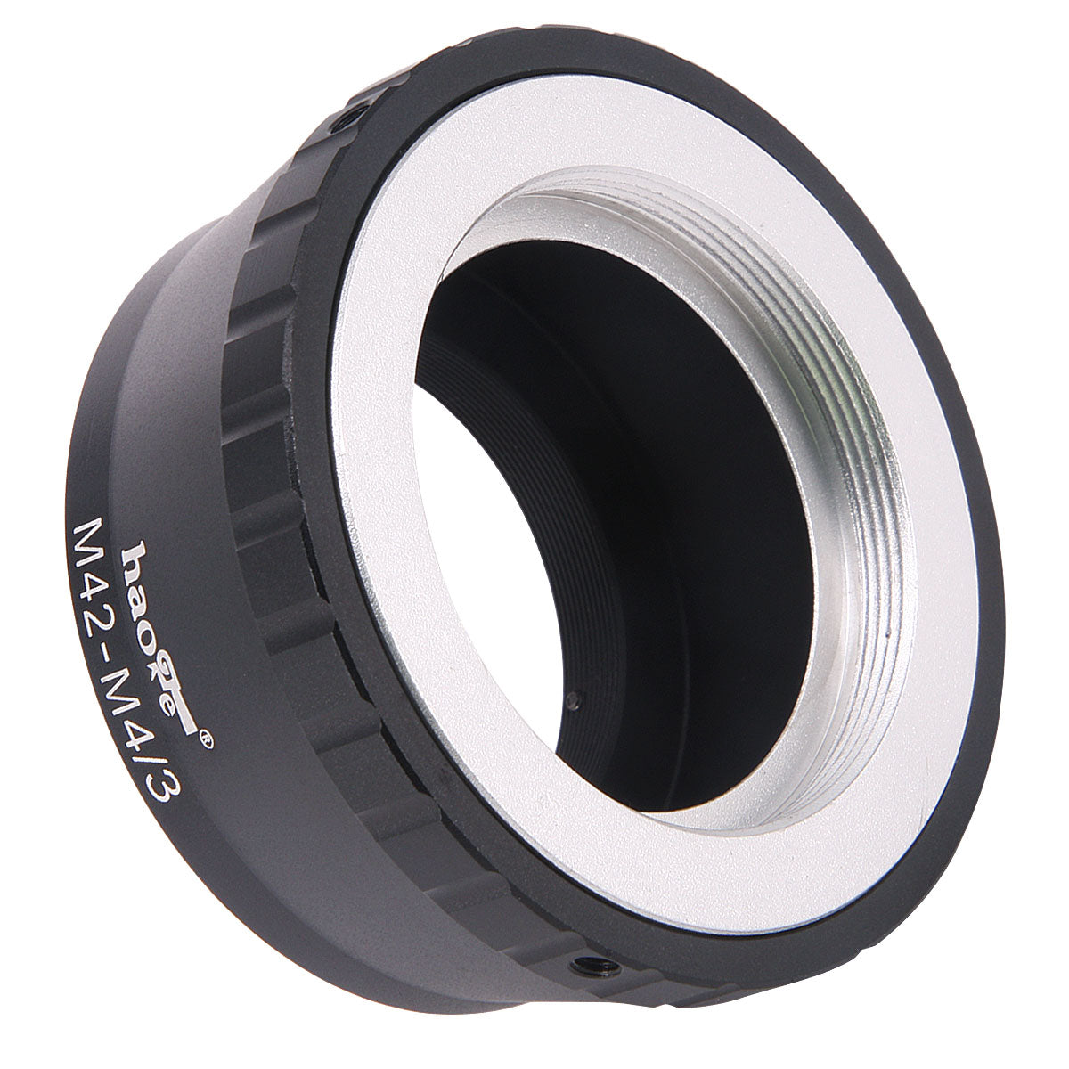Haoge Manual Lens Mount Adapter for 42mm M42 Mount Lens to Olympus and Panasonic Micro Four Thirds MFT M4/3 M43 Mount Camera