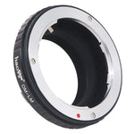 Load image into Gallery viewer, Haoge Lens Mount Adapter for Olympus OM mount Lens to Leica M-mount Camera such as M240, M240P, M262, M3, M2, M1, M4, M5, CL, M6, MP, M7, M8, M9, M9-P, M Monochrom, M-E, M, M-P, M10, M-A

