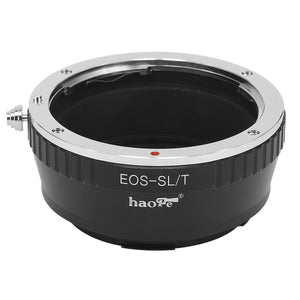 Haoge Manual Lens Mount Adapter for Canon EOS EF EFS Lens to Leica L Mount Camera such as T , Typ 701 , Typ701 , TL , TL2 , CL (2017) , SL , Typ 601 , Typ601