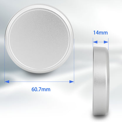 Haoge Cap-X54W Metal Lens Cap for Fujifilm X100VI Fuji X100V Camera Silver Compatible With Haoge LH-X54W LH-XVI100S LUV-X54W LUV-XVIS Lens Hood