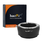 Load image into Gallery viewer, Haoge Manual Lens Mount Adapter for Nikon Nikkor F / AI / AIS / D Lens to Leica L Mount Camera such as T , Typ 701 , Typ701 , TL , TL2 , CL (2017) , SL , Typ 601 , Typ601
