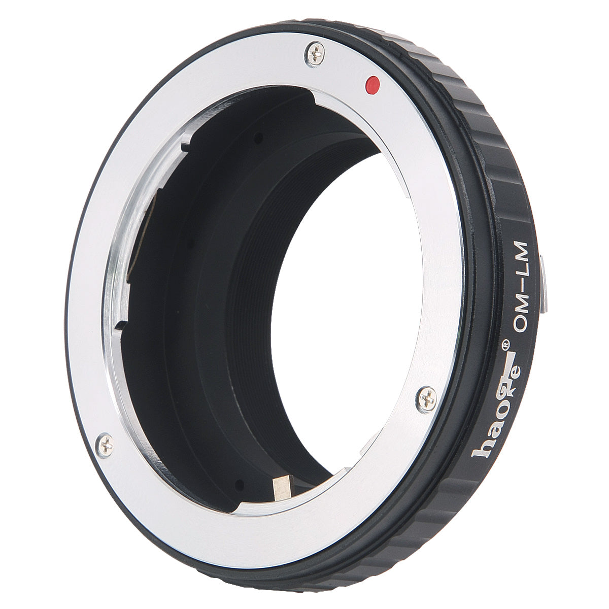 Haoge Lens Mount Adapter for Olympus OM mount Lens to Leica M-mount Camera such as M240, M240P, M262, M3, M2, M1, M4, M5, CL, M6, MP, M7, M8, M9, M9-P, M Monochrom, M-E, M, M-P, M10, M-A