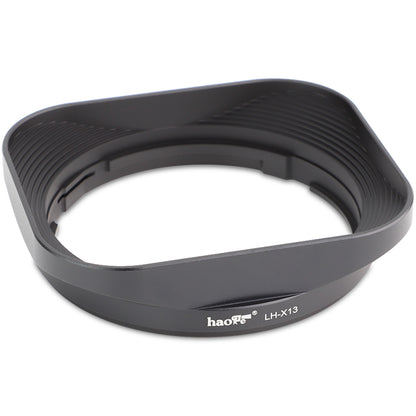 Haoge Bayonet Square Metal Lens Hood for Fujifilm Fuji Fujinon XF 16-50mm F2.8-4.8 R LM WR Lens LH-X33