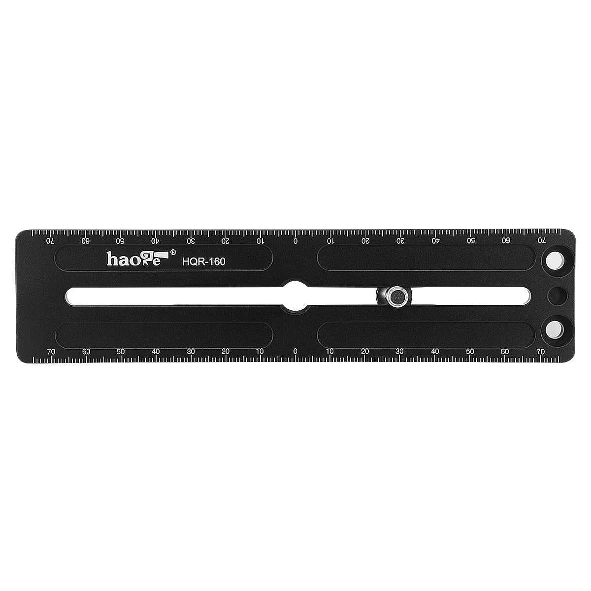 Haoge HQR-160 160mm Multi-Purpose Long Quick Release Extender Rail Sliding Plate for Camera Tripod Ballhead Clamp fit Benro Arca Swiss Sunwayfoto