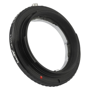 Haoge Manual Lens Mount Adapter for Leica M LM, Zeiss ZM, Voigtlander VM Lens to Canon RF Mount Camera Such as Canon EOS R