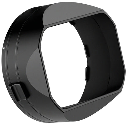Haoge New Version Metal Square Lens Hoods for RICOH GR4 GR IV HDF GR IV Monochrome Camera Accessories Locking installation design LH-GR4NLo