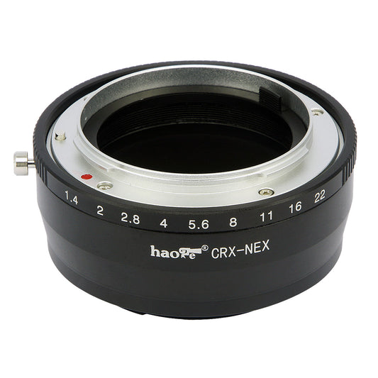 Haoge Manual Lens Adapter for Contarex CRX Mount Lens to Sony E mount NEX Camera as NEX-3, NEX-5, NEX-5N, NEX-7, NEX-7N, NEX-C3, NEX-F3, a6500, a6300, a6000, a5000, a3500, a3000, NEX-VG10, VG20