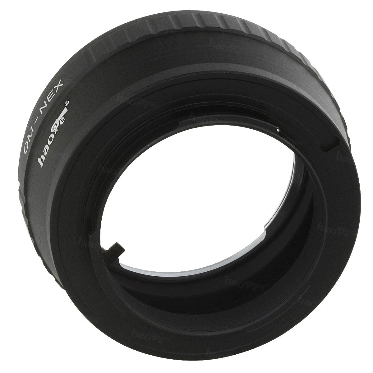 Haoge Lens Mount Adapter for Olympus Zuiko OM Mount Lens to Sony E-mount NEX Camera such as NEX-3, NEX-5, NEX-5N, NEX-7, NEX-7N, NEX-C3, NEX-F3, a6300, a6000, a5000, a3500, a3000, NEX-VG10, VG20