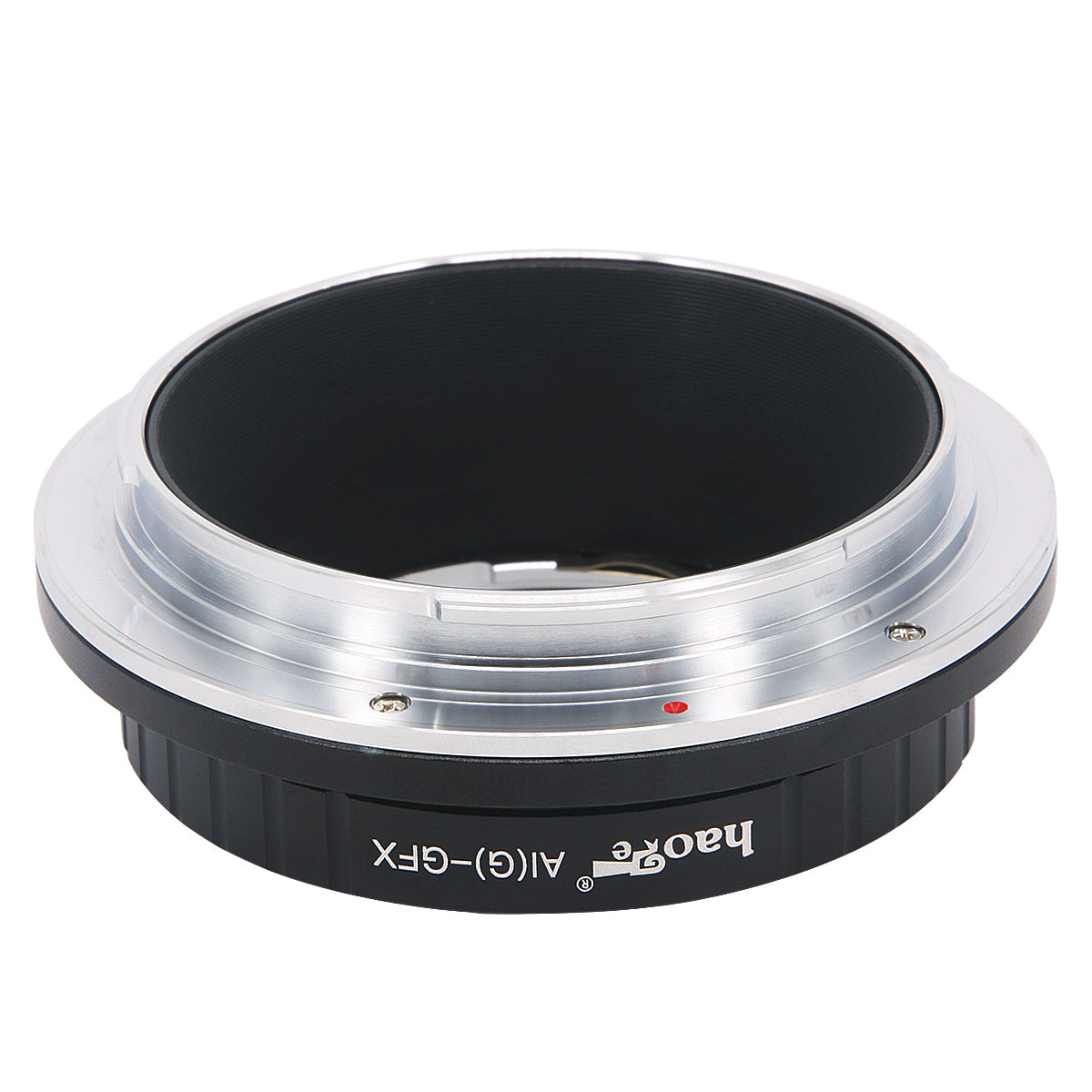 Haoge Manual Lens Mount Adapter for Nikon Nikkor AI / AIS / G / D Lens to Fujifilm Fuji GFX mount Camera such as GFX 50s