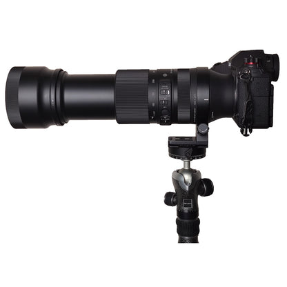 Haoge LMR-SM140S Objektivschelle, Ersatzfuß für Stativringe, passend für Sigma 100-400mm F5-6.3 DG DN OS Objektiv mit Sony E-, L- und X-Mount sowie integrierter Arca-Swiss-Schnellwechselplatte 