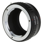 Load image into Gallery viewer, Haoge Lens Mount Adapter for Minolta MD mount Lens to Fujifilm X-mount Camera such as X-A1, X-A2, X-A3, X-A10, X-E1, X-E2, X-E2s, X-M1, X-Pro1, X-Pro2, X-T1, X-T2, X-T10, X-T20
