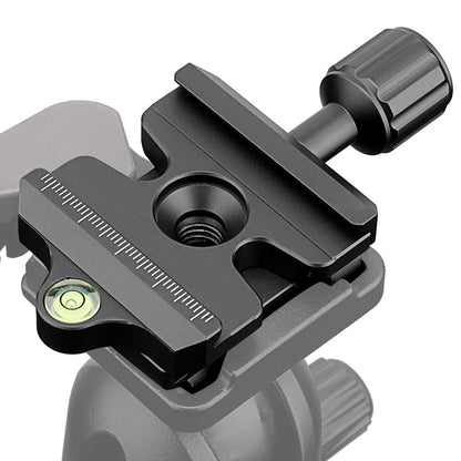 Haoge Quick Release QR Clamp Adapter Convertor for Manfrotto RC2 System to Arca-Swiss Compatible