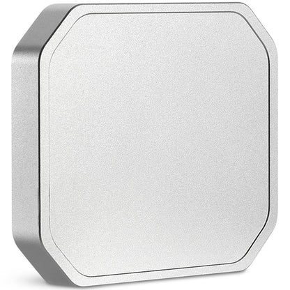 Haoge new version Square Metal Lens Hood for Fujifilm X100VI Fuji X100V X100F X100T X100S X70 Fuji Photo Camera Accessories with 49mm UV Filter Adapter Ring LH-X1006S Silver