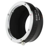 Load image into Gallery viewer, Haoge Lens Mount Adapter for Canon EOS EF EF-S Lens to Fujifilm X-mount Camera such as X-A1, X-A2, X-A3, X-A10, X-E1, X-E2, X-E2s, X-M1, X-Pro1, X-Pro2, X-T1, X-T2, X-T10, X-T20
