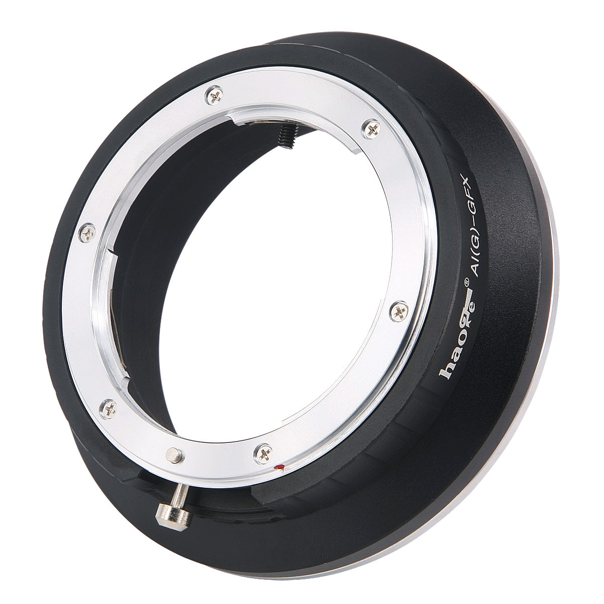 Haoge Manual Lens Mount Adapter for Nikon Nikkor AI / AIS / G / D Lens to Fujifilm Fuji GFX mount Camera such as GFX 50s