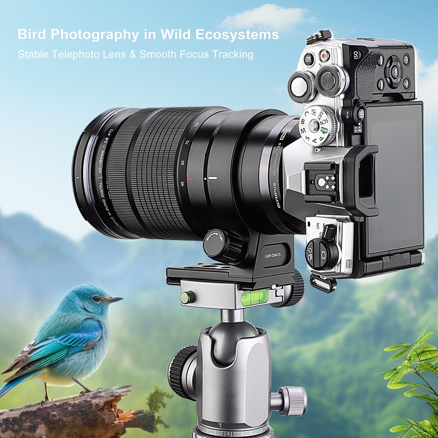 Haoge Lens Collar Replacement Foot Tripod Mount Ring for Olympus OM Syetem M.Zuiko Digital ED 90mm F3.5 Macro IS PRO Lens