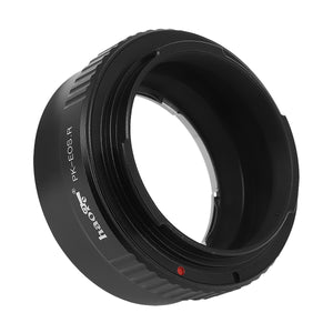 Haoge Manual Lens Mount Adapter for Pentax K PK Lens to Canon RF Mount Camera Such as Canon EOS R RP