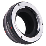 Load image into Gallery viewer, Haoge Manual Lens Mount Adapter for Rollei 35 SL35 QBM Quick Bayonet Mount Lens to Olympus and Panasonic Micro Four Thirds MFT M4/3 M43 Mount Camera
