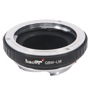 Haoge Lens Adapter for Rollei 35 SL35 QBM Quick Bayonet Mount Lens to Leica M-mount Camera such as M240, M262, M3, M2, M1, M4, M5, CL, M6, MP, M7, M8, M9, M9-P, M Monochrom, M-E, M, M-P, M10, M-A