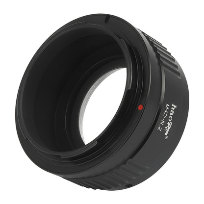 Haoge Manual Lens Mount Adapter for 42mm M42 Mount Lens to Nikon Z Mount Camera Such as Z6 Z7