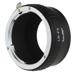 Load image into Gallery viewer, Haoge Lens Mount Adapter for Leica R mount Lens to Fujifilm X-mount Camera such as X-A1, X-A2, X-A3, X-A10, X-E1, X-E2, X-E2s, X-M1, X-Pro1, X-Pro2, X-T1, X-T2, X-T10, X-T20

