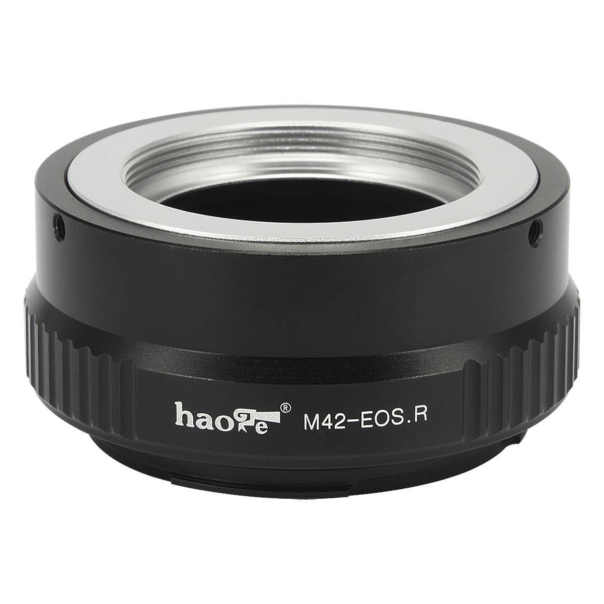 Haoge Manual Lens Mount Adapter for M42 42mm Screw mount Lens to Canon RF Mount Camera Such as Canon EOS R