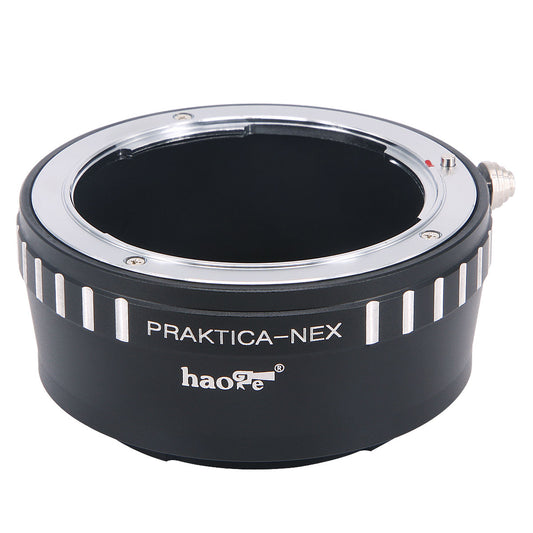 Haoge Manual Lens Mount Adapter for Praktica B PB mount Lens to Sony E mount NEX Camera as NEX-5, NEX-5N, NEX-7, NEX-7N, a6500, a6300, a6000, a5000, a3500, a3000, NEX-VG10, VG20
