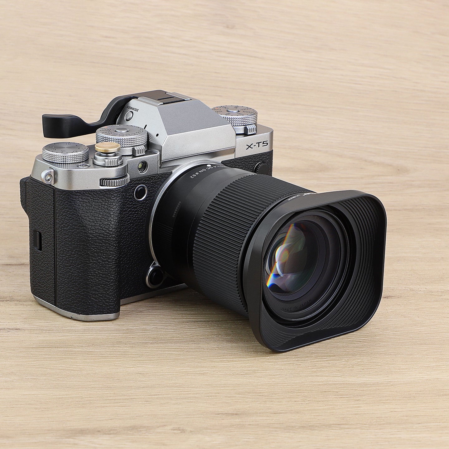 Haoge Bayonet Square Metal Lens Hood for Sigma 30mm F1.4 DC DN Lens LH-SM30