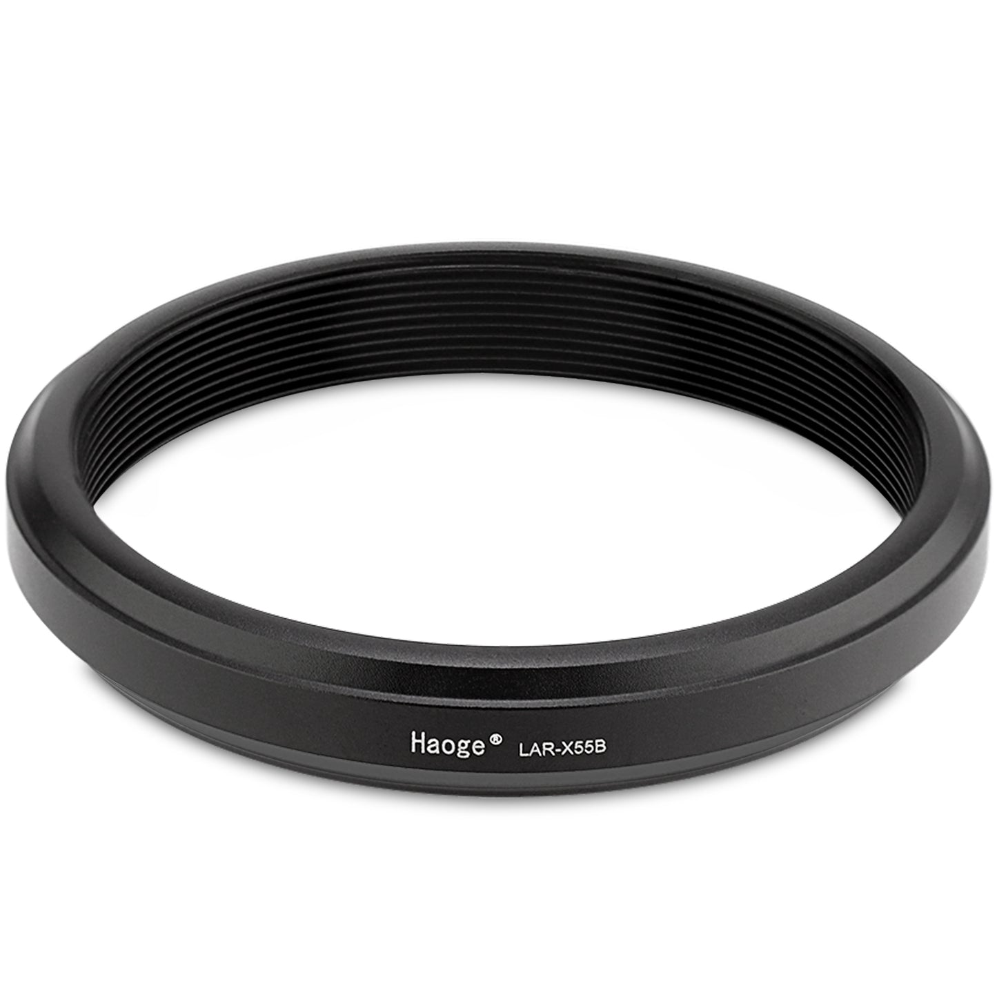 Haoge 49mm Lens Filter Adapter Ring for Fujifilm Fujinon X100VI X100V Camera fit 49mm UV CPL ND Filter Fit Original Lens Cap Silver LAR-X55S