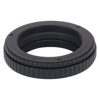 Haoge Macro Focus Lens Mount Adapter Built-in Focusing Helicoid for M42 42mm Screw mount Lens to M42 42mm Screw mount Camera 12mm-17mm