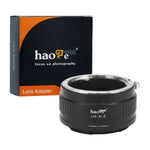 Load image into Gallery viewer, Haoge Manual Lens Mount Adapter for Leica R LR Lens to Nikon Z Mount Camera Such as Z6 Z7
