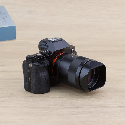 Haoge LH-RX1B Square Metal Bayonet Lens Hood Shade for Sony Cyber Shot DSC RX1 RX1R RX1RII RX1RIII and FE 35MM F2.8 55MM/F1,8 Lens