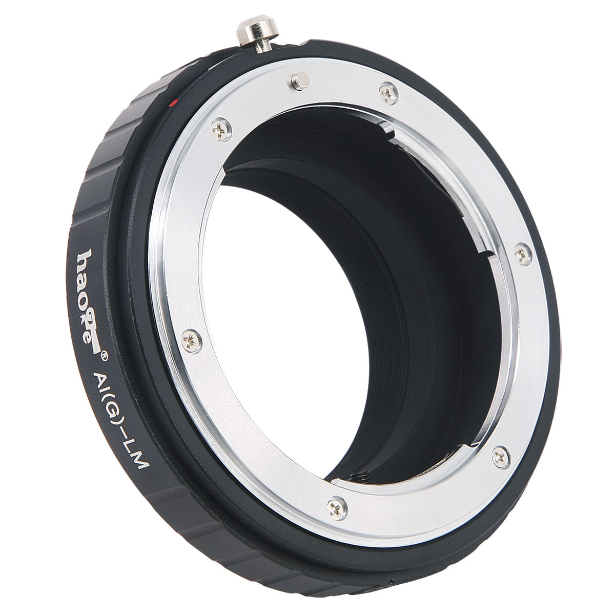 Haoge Lens Mount Adapter for Nikon Nikkor AI / AIS / G / D Lens to Leica M-mount Camera such as M240, M240P, M262, M3, M2, M1, M4, M5, CL, M6, MP, M7, M8, M9, M9-P, M Monochrom, M-E, M, M-P, M10, M-A