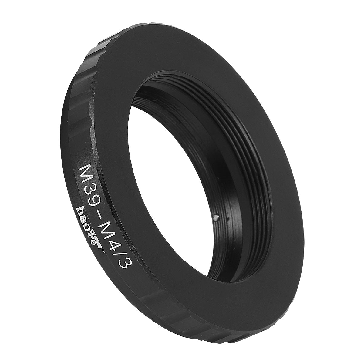 Haoge Manual Lens Mount Adapter for 39mm M39 Mount Lens to Olympus and Panasonic Micro Four Thirds MFT M4/3 M43 Mount Camera