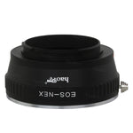 Load image into Gallery viewer, Haoge Lens Mount Adapter for Canon EOS EF EF-S Mount Lens to Sony E-mount NEX Camera such as NEX-3, NEX-5, NEX-5N, NEX-7, NEX-7N, NEX-C3, NEX-F3, a6300, a6000, a5000, a3500, a3000, NEX-VG10, VG20
