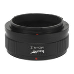 Load image into Gallery viewer, Haoge Manual Lens Mount Adapter for Minolta MD Lens to Nikon Z Mount Camera Such as Z6 Z7
