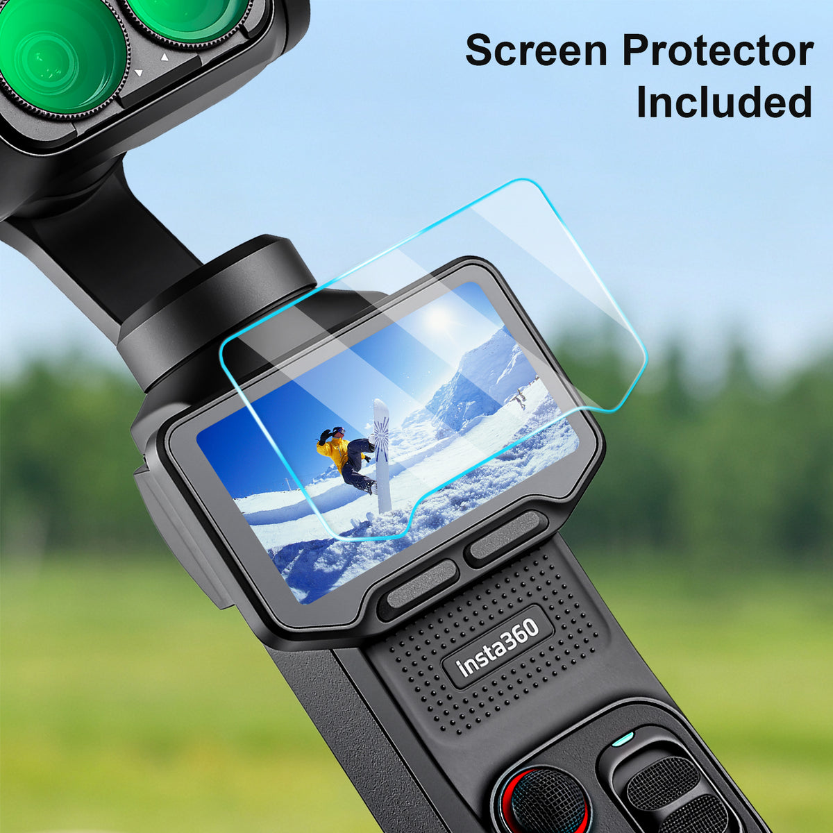 Haoge Magnetic CPL Polarizing Filter for Insta360 Luna Ultra,28-Layer HD Optical Glass,Glare Reduction,Aluminum Alloy Frame