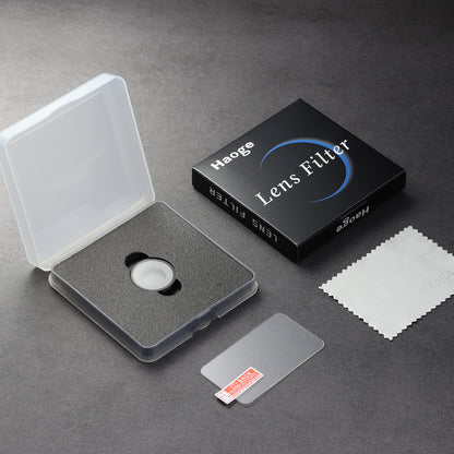 Haoge Star Filter for Insta360 GO Ultra, 6 Points Starlight Twinkle Starburst Sparkling Effect Lens Filter, Optical Glass/Multi-Coated Filters