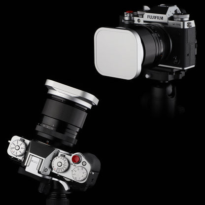 Haoge Cap-X33W Square Metal Cover Cap for Haoge Specific Square Lens Hood Silver