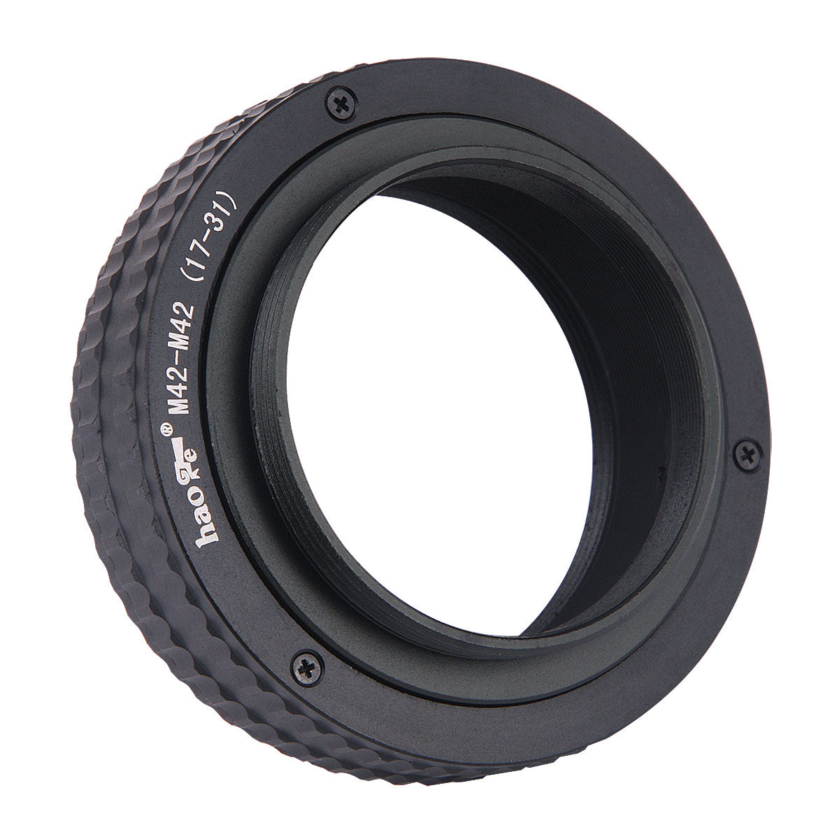 Haoge Macro Focus Lens Mount Adapter Built-in Focusing Helicoid for M42 42mm Screw mount Lens to M42 42mm Screw mount Camera 17mm-31mm