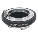 Load image into Gallery viewer, Haoge Lens Mount Adapter for Exakta EXA mount Lens to Leica M-mount Camera such as M240, M240P, M262, M3, M2, M1, M4, M5, CL, M6, MP, M7, M8, M9, M9-P, M Monochrom, M-E, M, M-P, M10, M-A
