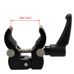 Haoge 11 inch Articulating Friction Magic Arm with Small Clamp Crab Pliers Clip for HDMI LCD Monitor LED Light DSLR Camera Video Tripod Red