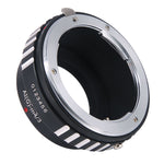 Load image into Gallery viewer, Haoge Manual Lens Mount Adapter for Nikon Nikkor G/F/AI/AIS/D Mount Lens to Olympus and Panasonic Micro Four Thirds MFT M4/3 M43 Mount Camera

